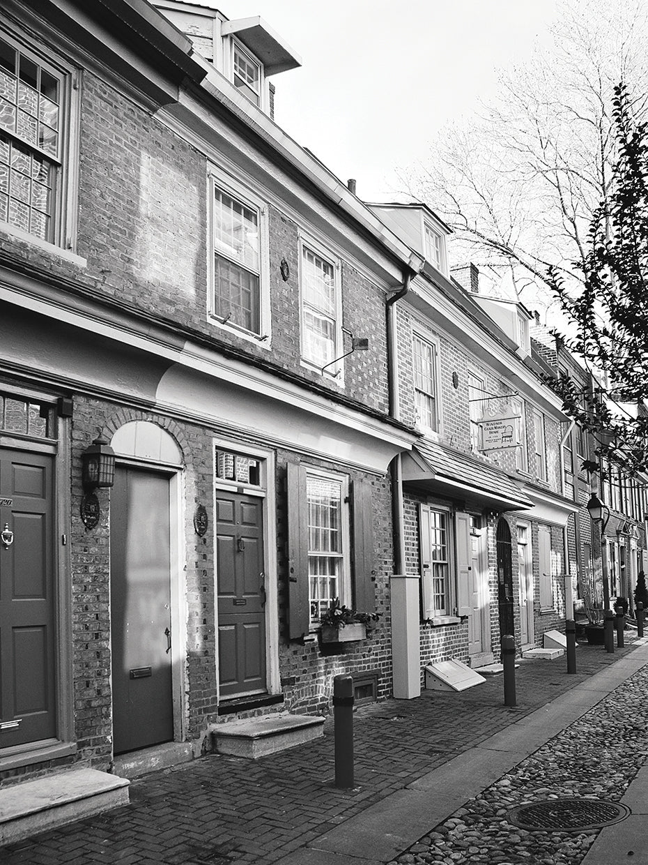 Red Row II (b/w)