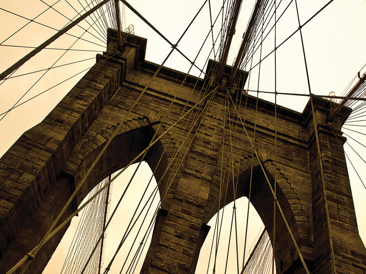 Brooklyn Bridge II (sepia)