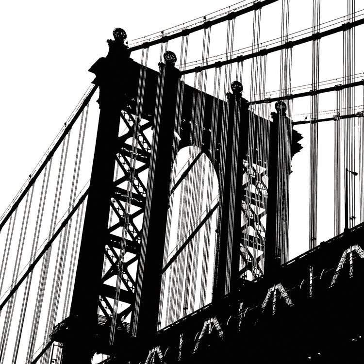 Manhattan Bridge Silhouette