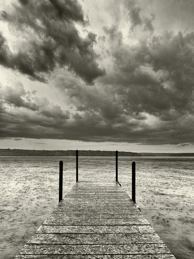 First Droplets Monochrome