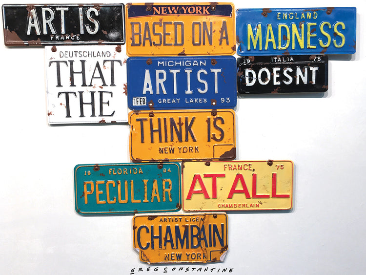 Chamberlain Art Is Madness