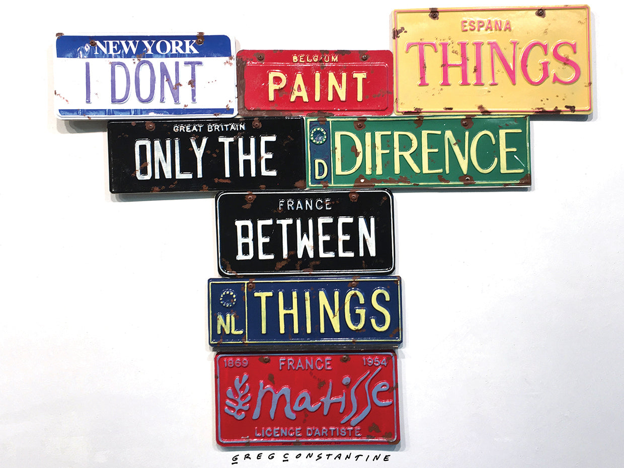 Matisse Don't Paint Things