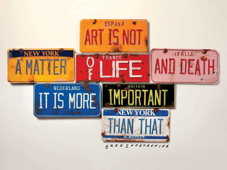 Mercer Art Not Life & Death