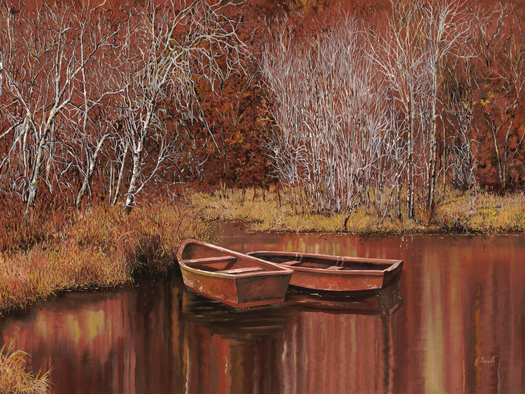 Lienzo Betulle Allo Stagno