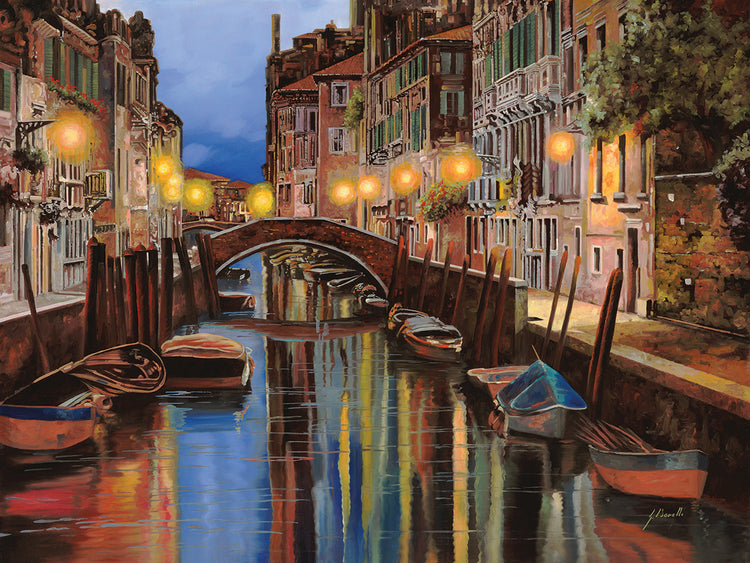 Venezia All'Alba Lienzo