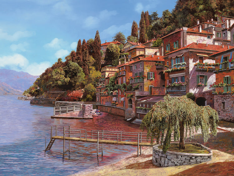 Cuadro Varenna en el lago de Como