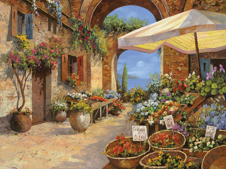 Cuadro Il Mercato del Lago