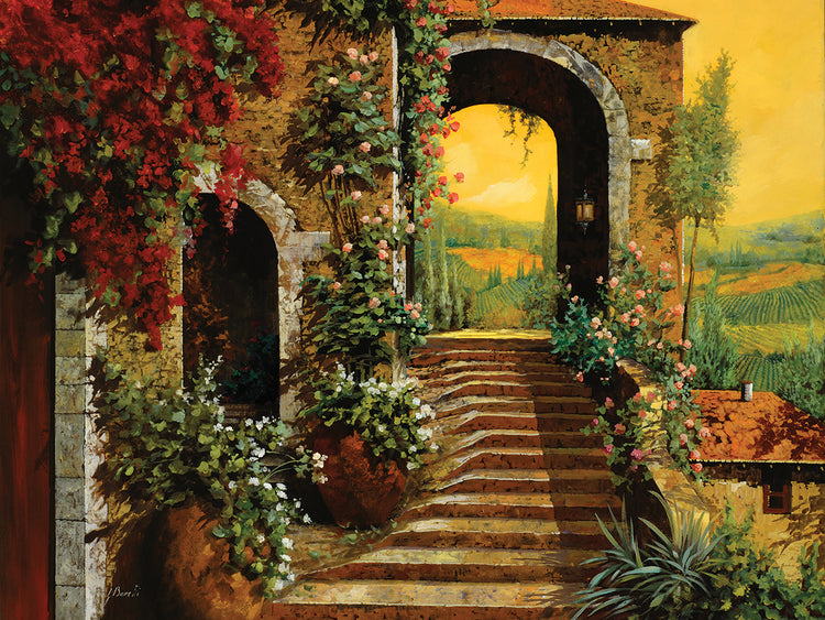 Arte de la lona de la escala