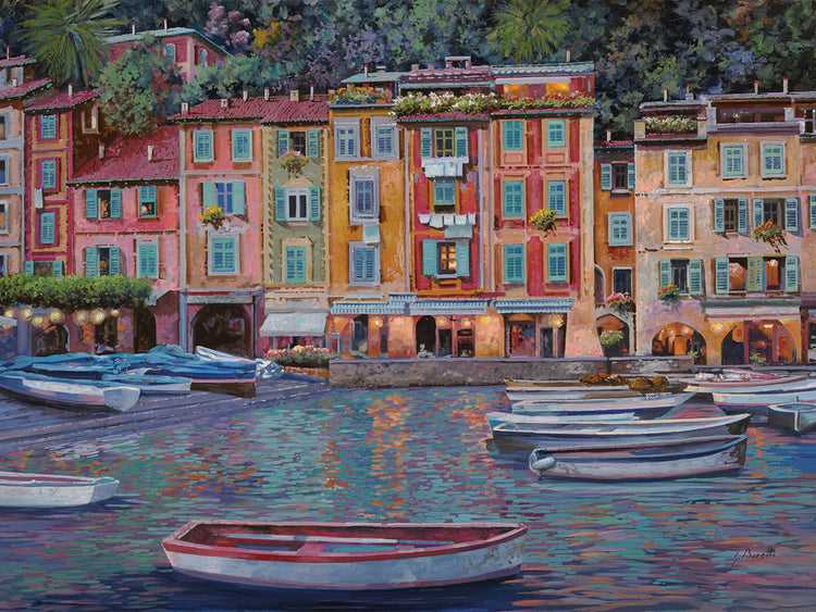 Cuadro Portofino al Crepuscolo