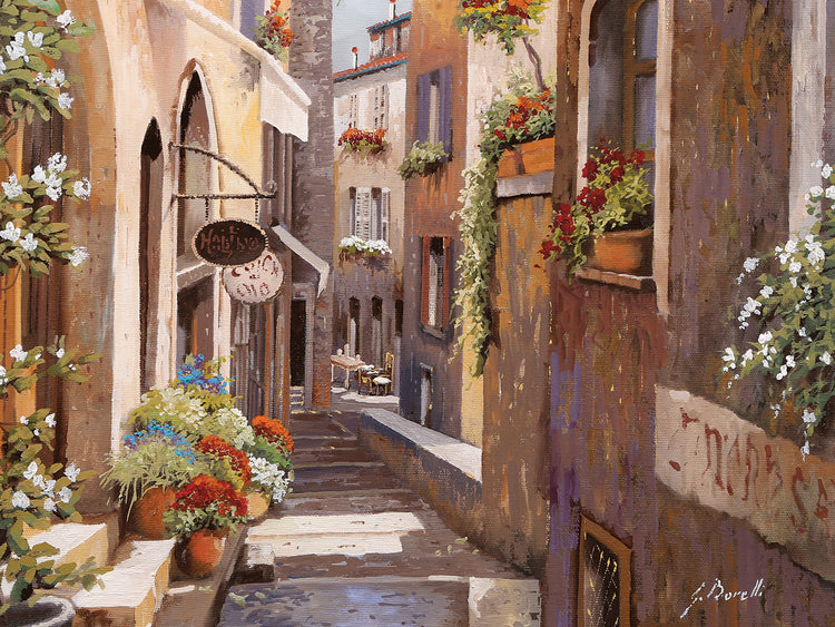 Lienzo Rue du Bresc a St Paul