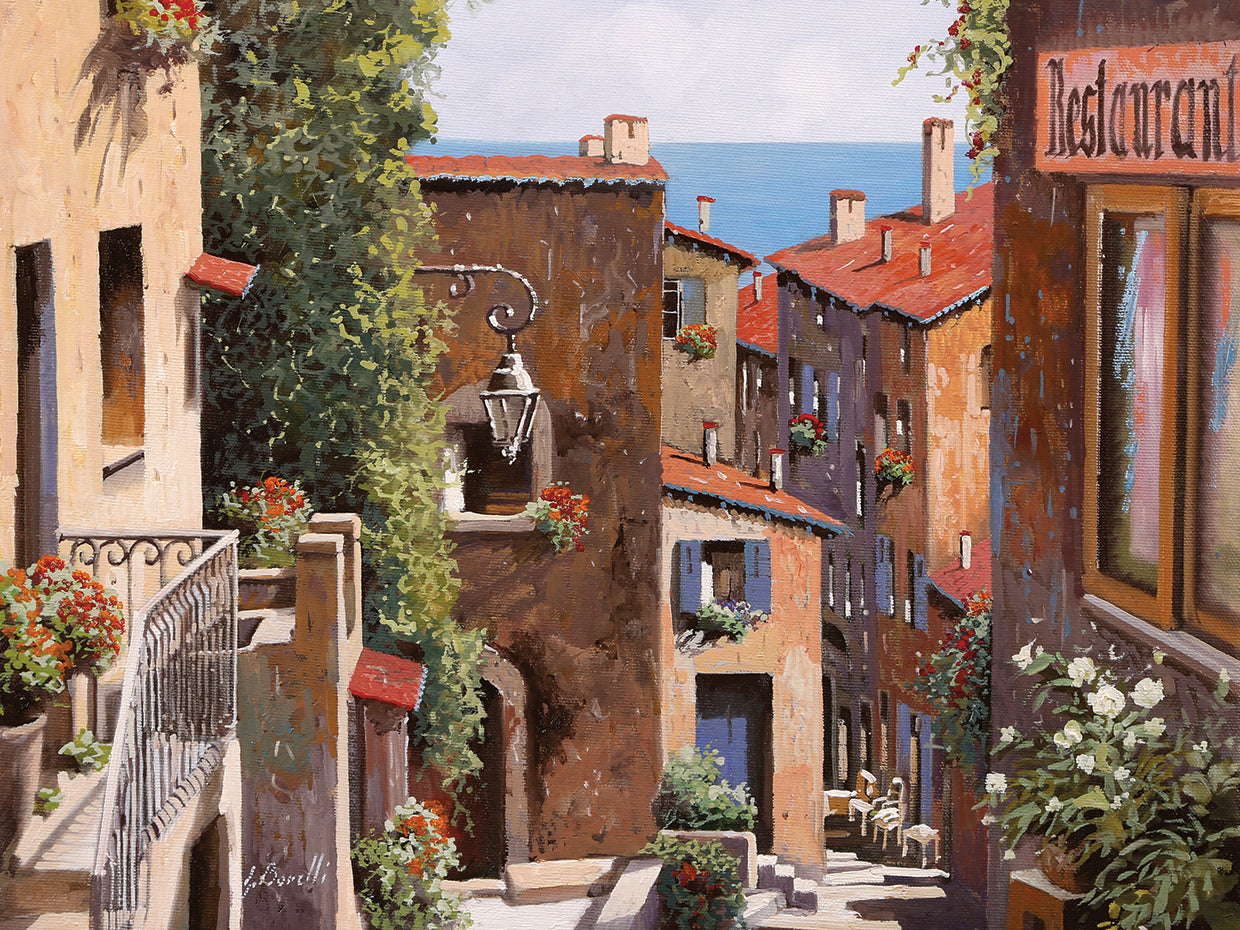 Casette di Cagnes Lienzo