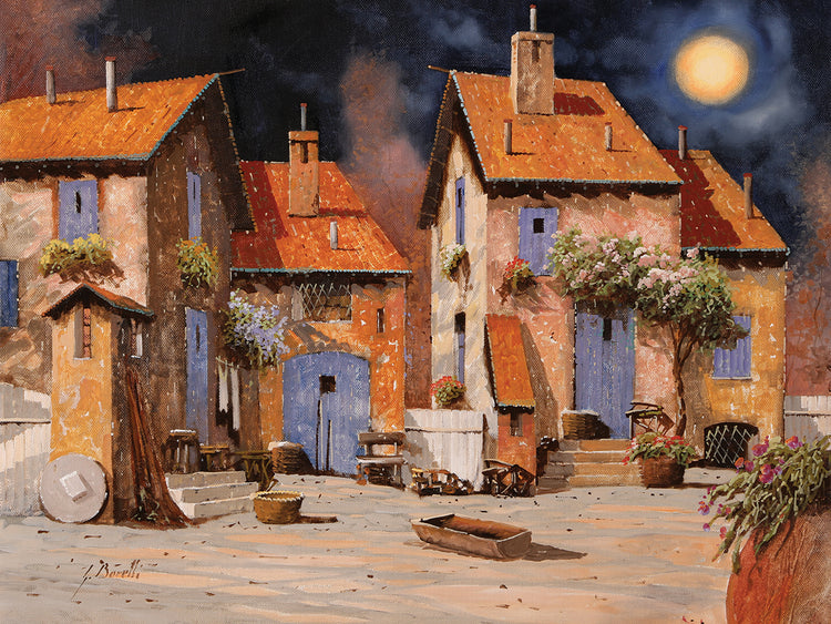 Lienzo La Luna Gialla