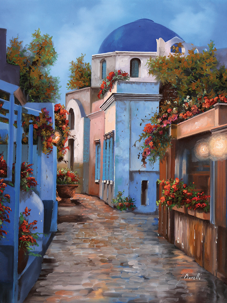 Mattino En Grecia Arte De La Lona