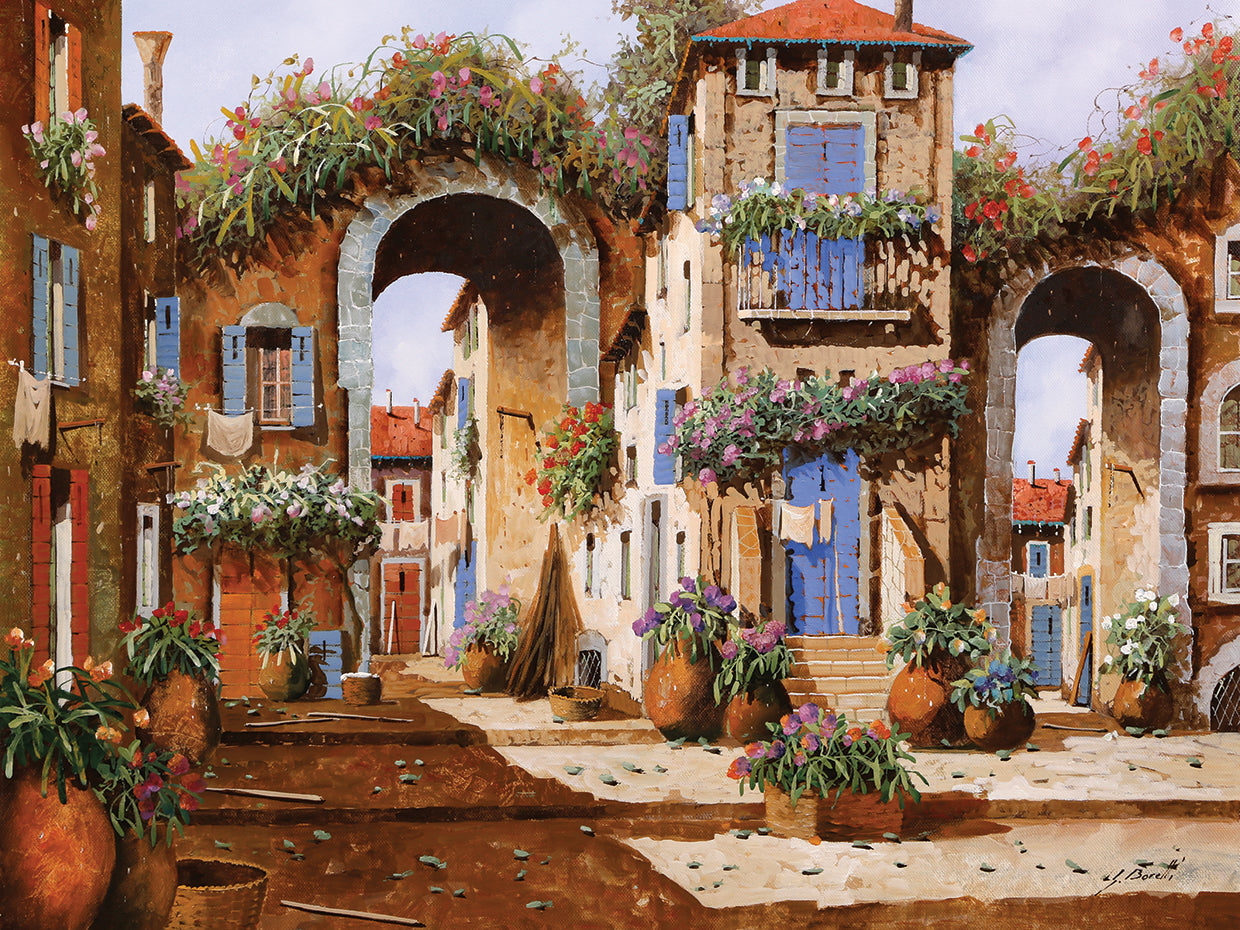 Arte de la lona de Arcate Nel Borgo