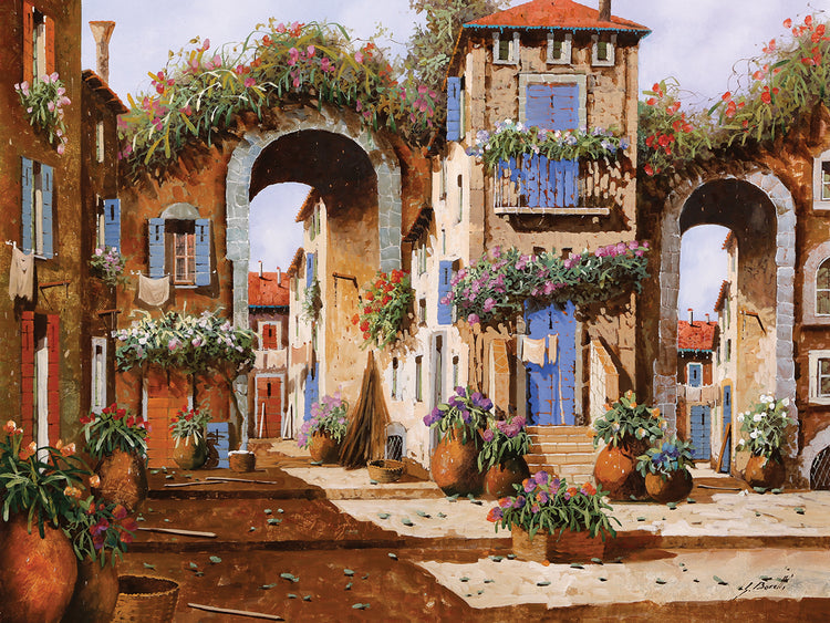 Arte de la lona de Arcate Nel Borgo