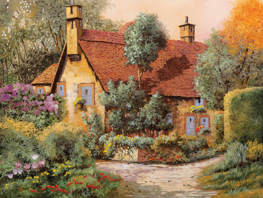La Casa Inglese Canvas Art