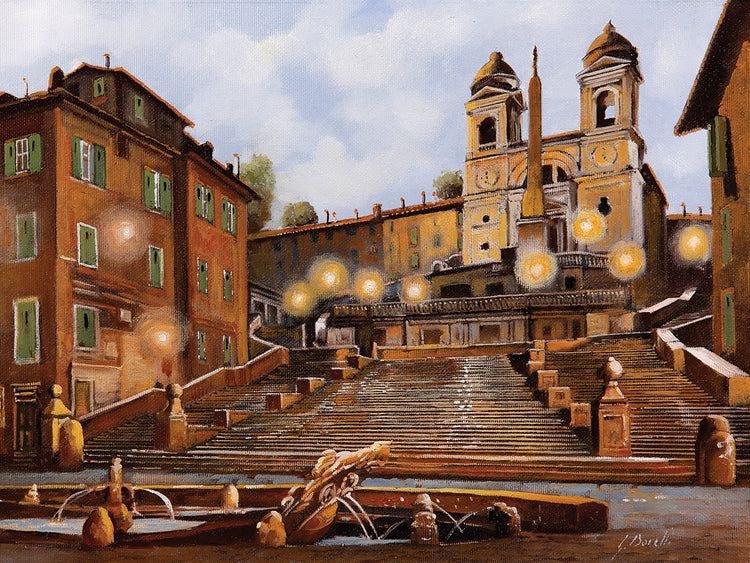 Piazza Di Spagna Al Mattino