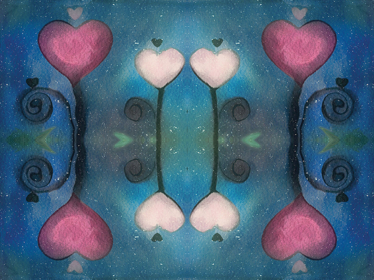 Hearts Up And Down