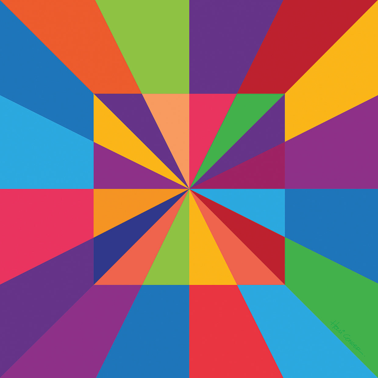 Barn Quilt Contemporary 2