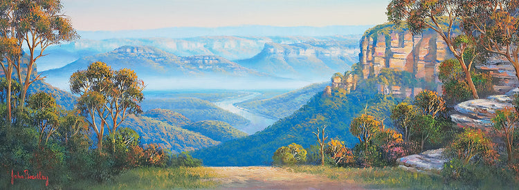 Alcances superiores del arte de la lona de Warragamba