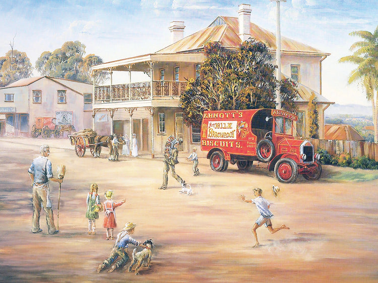 Arte de lienzo de Main St. Melodrama