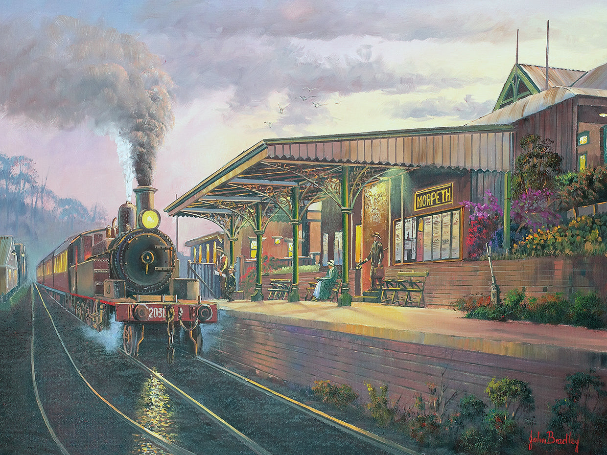 Fin del día - Morpeth Canvas Art