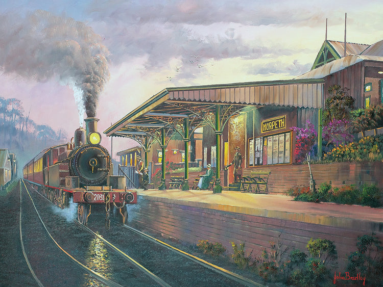 Fin del día - Morpeth Canvas Art
