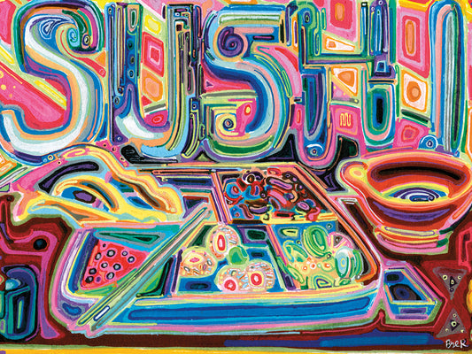 Sushi Canvas Art