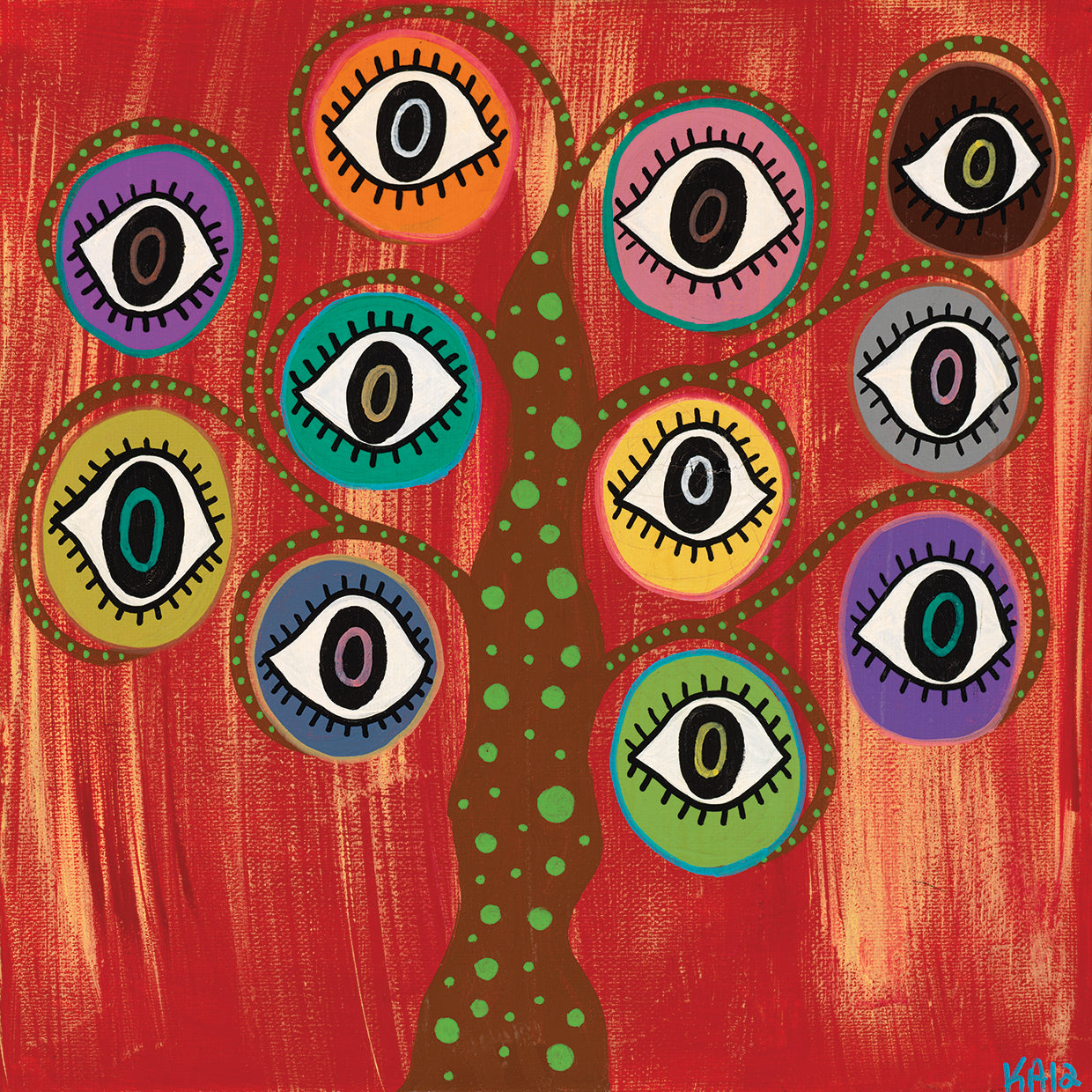 Evil Eye Tree I