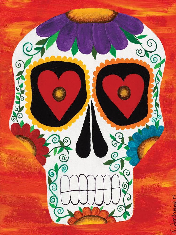 Fire Sugar Skull
