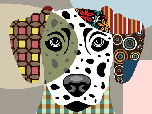Dalmatian Dog Canvas Print
