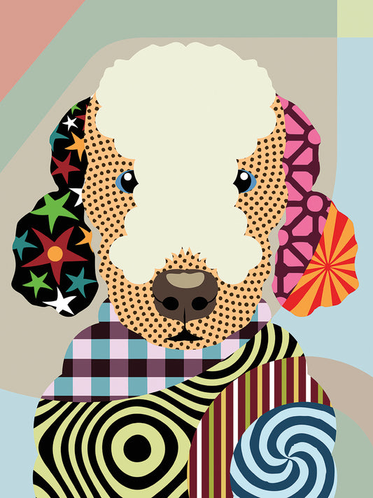 Bedlington Terrier Canvas Print