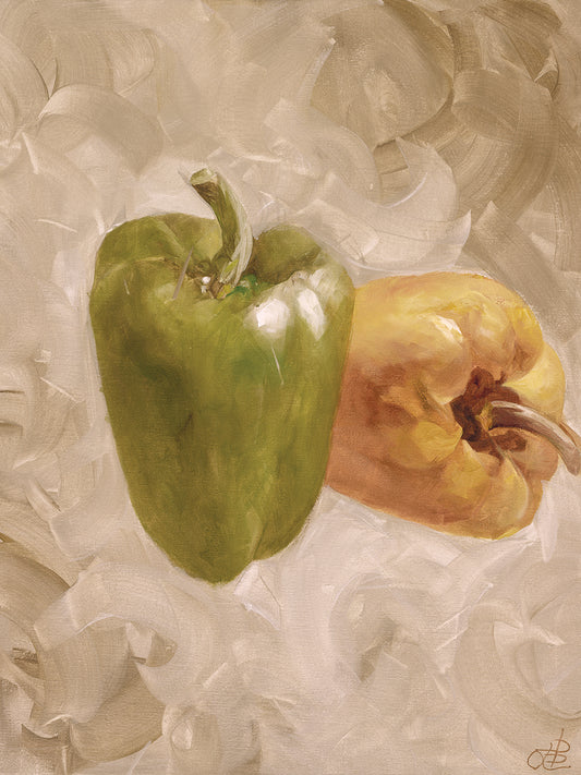 Sweet Peppers II Canvas Print