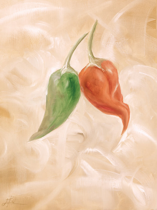 Hot Peppers III Canvas Print