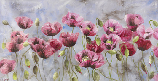 Field of Poppies Canvas Art