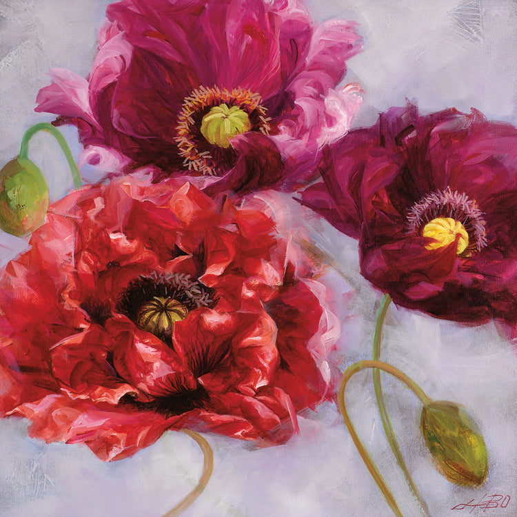 Purple Poppies II