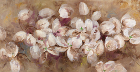 Opening Tulips Canvas Art