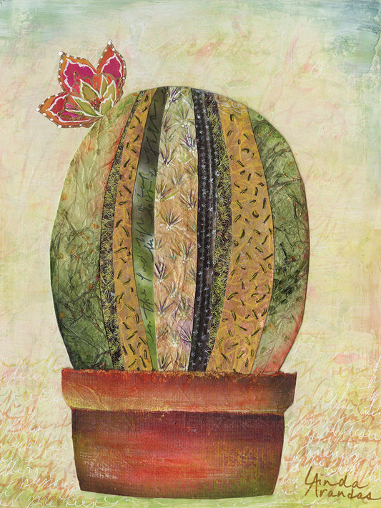 Cactus Charm Canvas Print