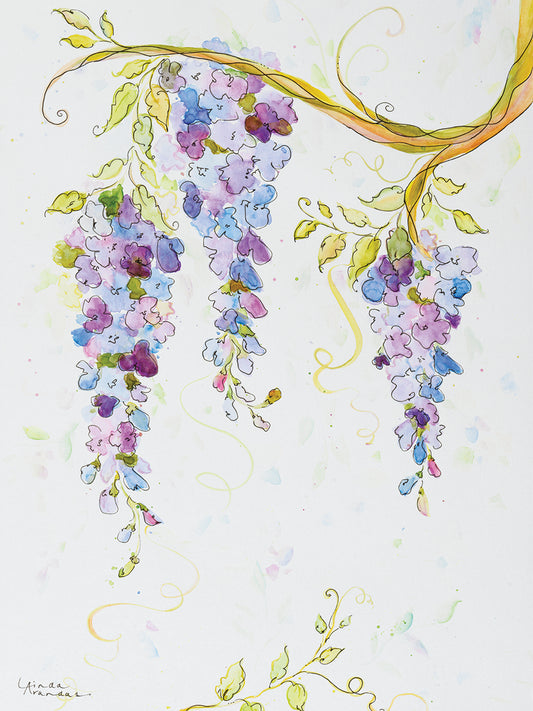 Whispers of Wisteria Canvas Print