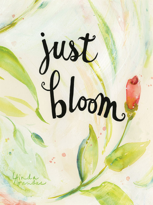 Just Bloom Canvas Print