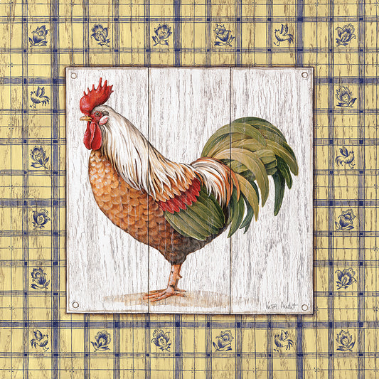 Rooster 2 Frame Canvas Print