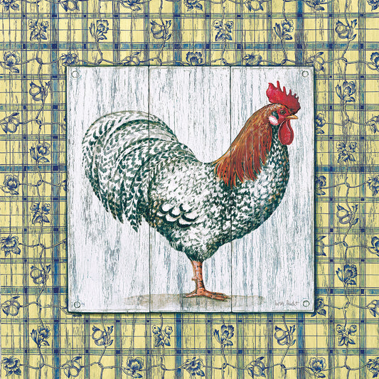 Rooster 3 Frame Canvas Print