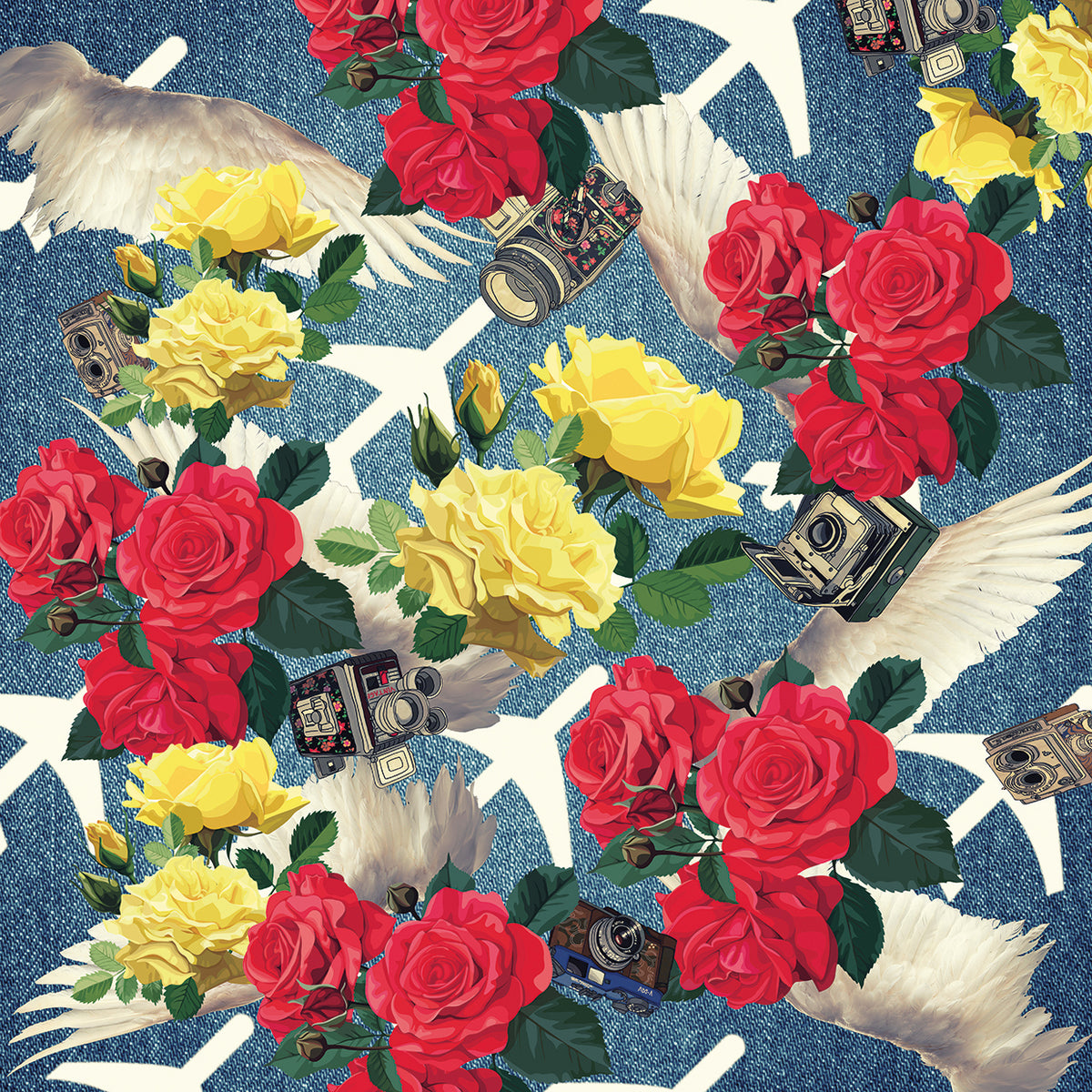 Flowers And Wings Geans