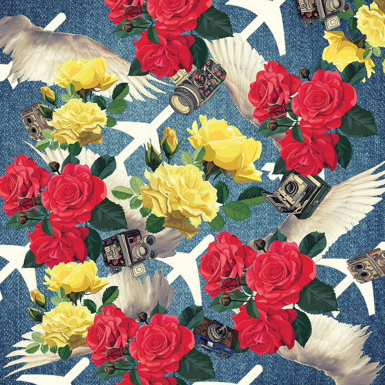 Flowers And Wings Geans