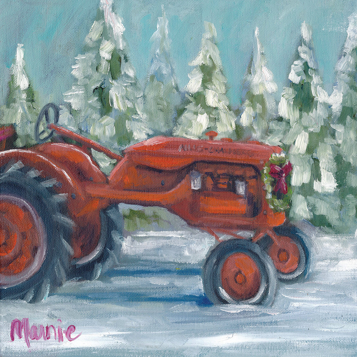 Tractor-4 Seasons-Allis Chalmers Holiday