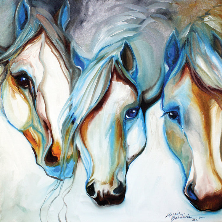 3 Nobles Equine Abstract