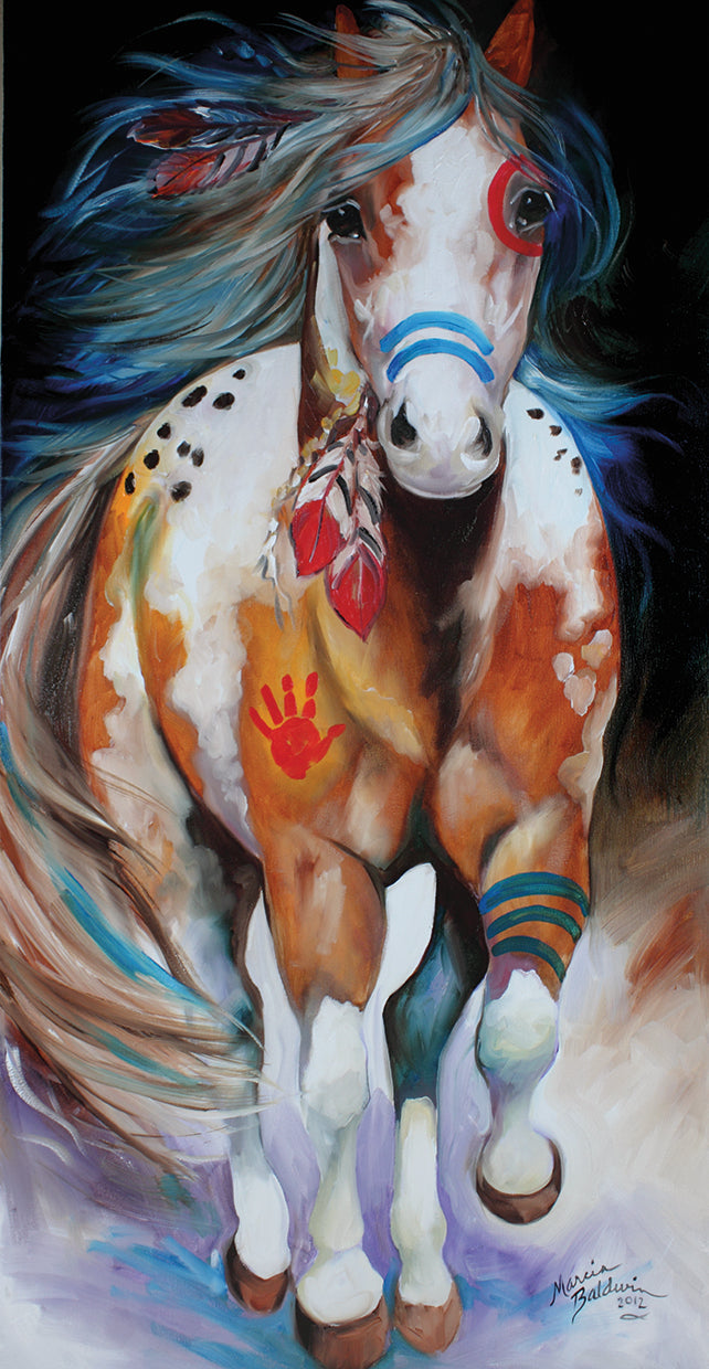 Brave The Indian War Horse