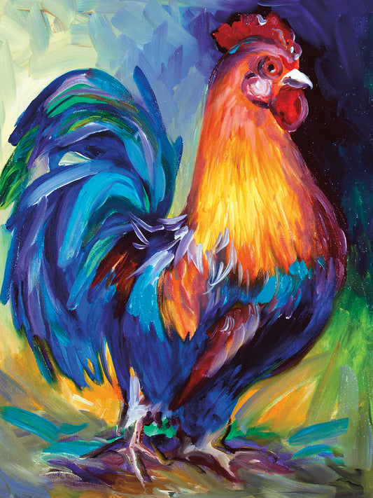 Rooster One Canvas Print