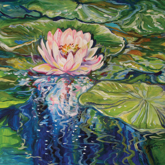 Sweet Lotus Canvas Print