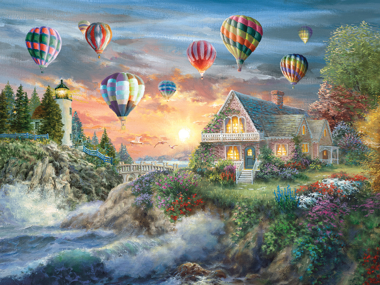 Balloons over Sunset Cove